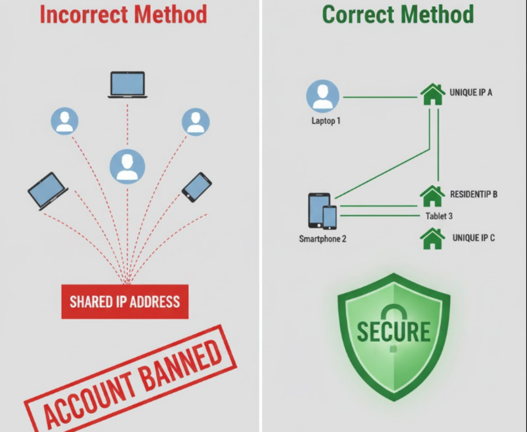 How to Hide My IP Address in 2025 – Multi Account Management Methods