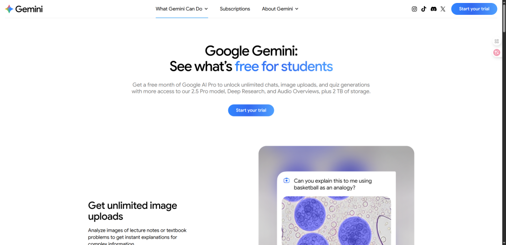 Verify Gemini for College Students 2025 – Free Gemini Advanced 1-Year Guide
