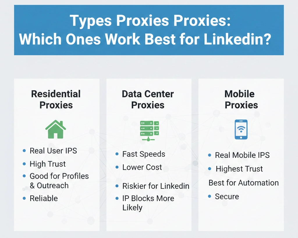 How to choose the best LinkedIn proxy for automation and scraping-OkkProxy
