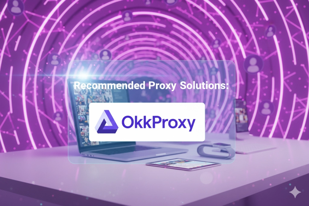 OkkProxy: reliable proxy provider for Instagram in 2026 – premium residential and mobile proxies for safe multi-account management