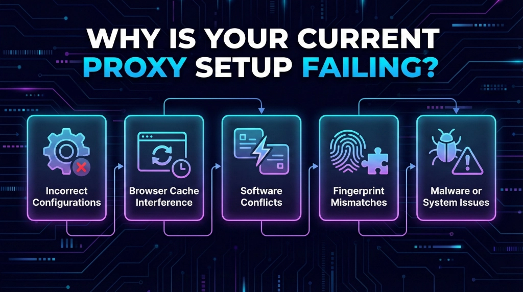 How to fix proxy connection failed error - step by step guide by OKKProxy