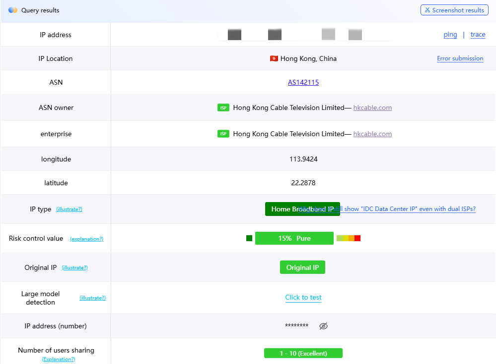 Clean IP addresses after using Okkproxy static ISP service