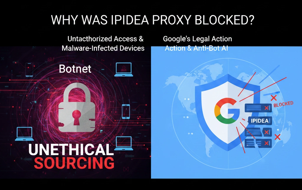 IPIDEA proxy blocked in 2026 error and possible reasons analysis