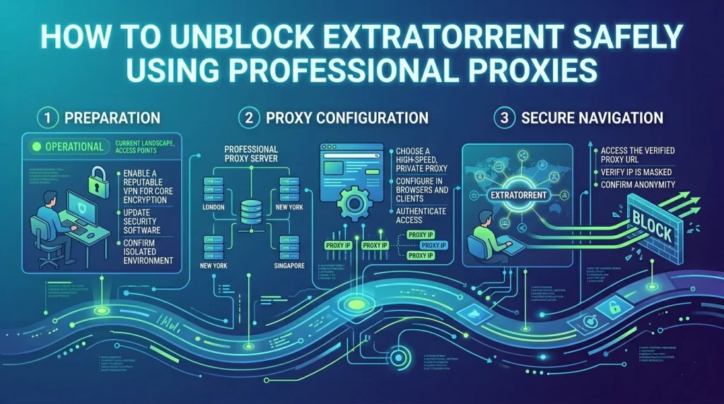 How to access ExtraTorrent safely – guided by OKKProxy