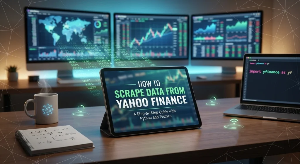 OKKProxy guide for Yahoo Finance stock data scraping