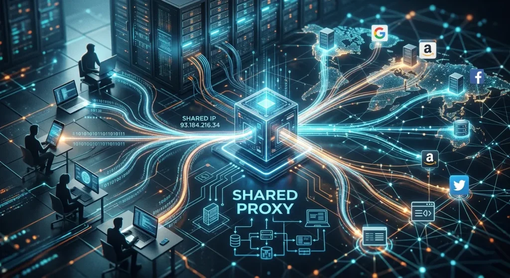 OKKProxy guide explaining what a shared proxy is and how it works